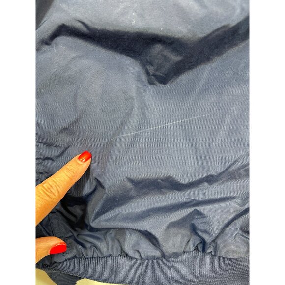 Columbia Coat Mens XL Tall Blue Full-Zip Jacket Fleece Lined Vintage - Picture 9 of 9